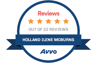 Avvo Reviews Logo - Holland Ilene McBurns - 5/5 Stars