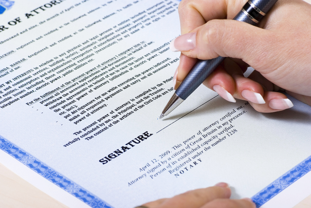 Power of Attorney in Washington State